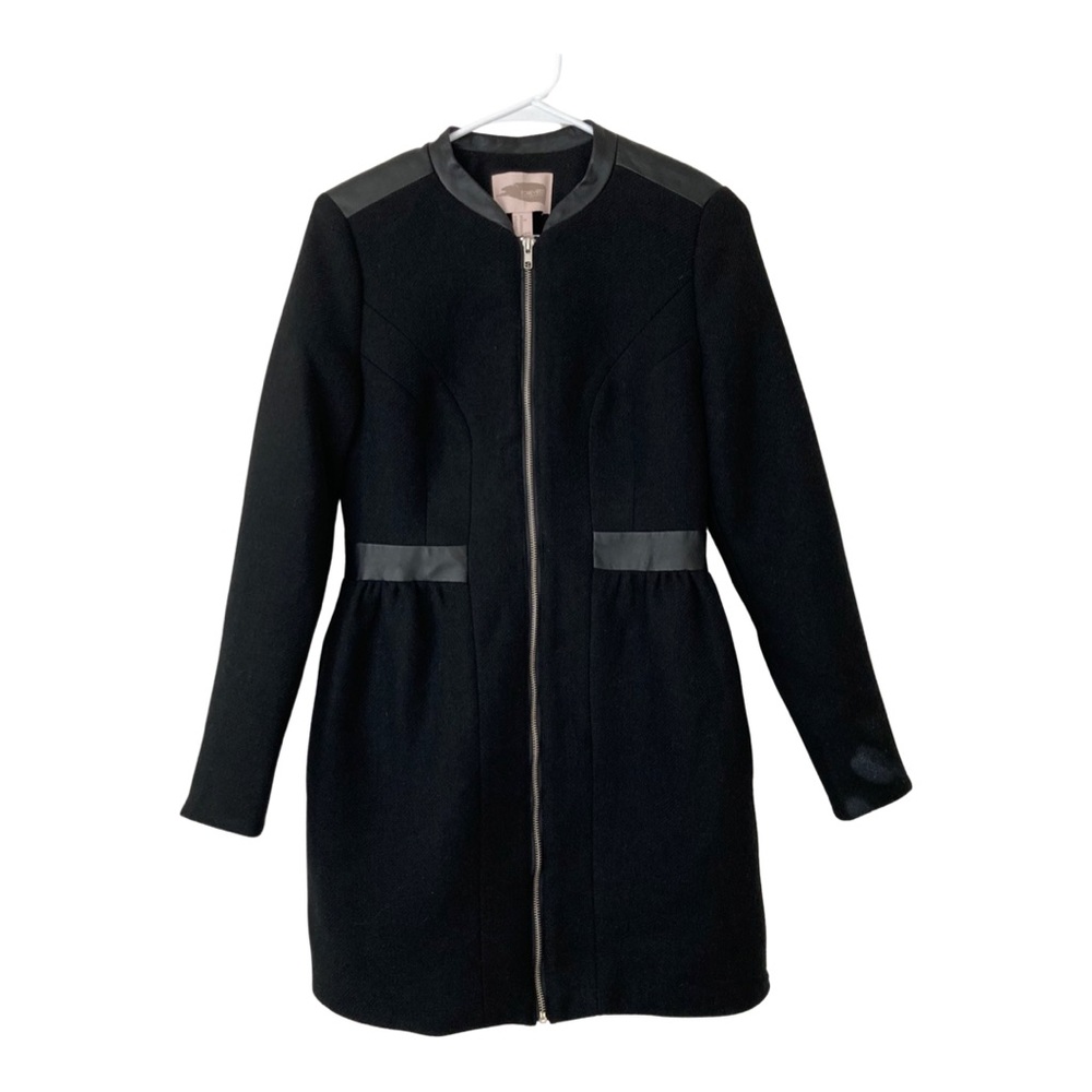 Forever 21 Black Coat for elegant night out, date night, special occasion
